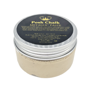 Posh Chalk Smooth Metallic Paste Light Gold - 110 ml