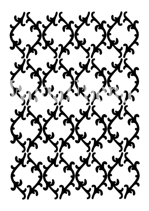 Posh Chalk Stencil Mystery Thorns 30cm x 30cm
