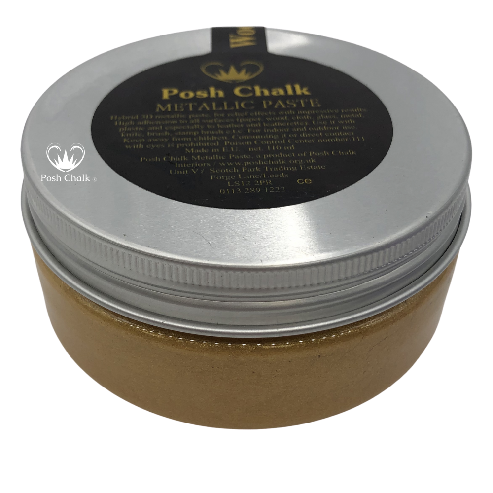 Posh Chalk Smooth Metallic Paste Pearl Gold - 110 ml