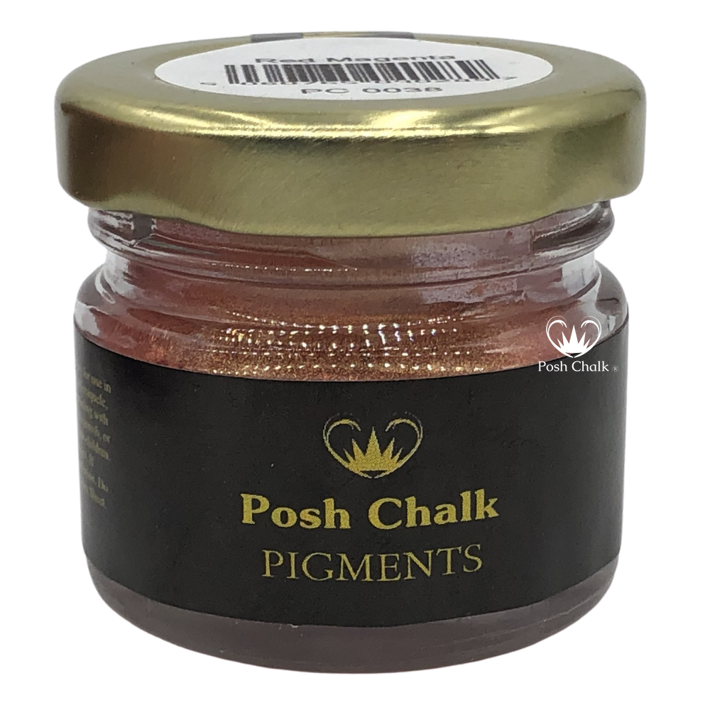 Posh Chalk Metallic Pigments Red Magenta - 30 ml