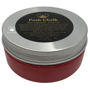 Posh Chalk Smooth Metallic Paste Red Medium Cadmium - 110 ml