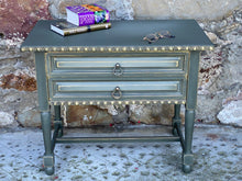Load image into Gallery viewer, Dark Green and Gold Set of Drawers - Revivals
