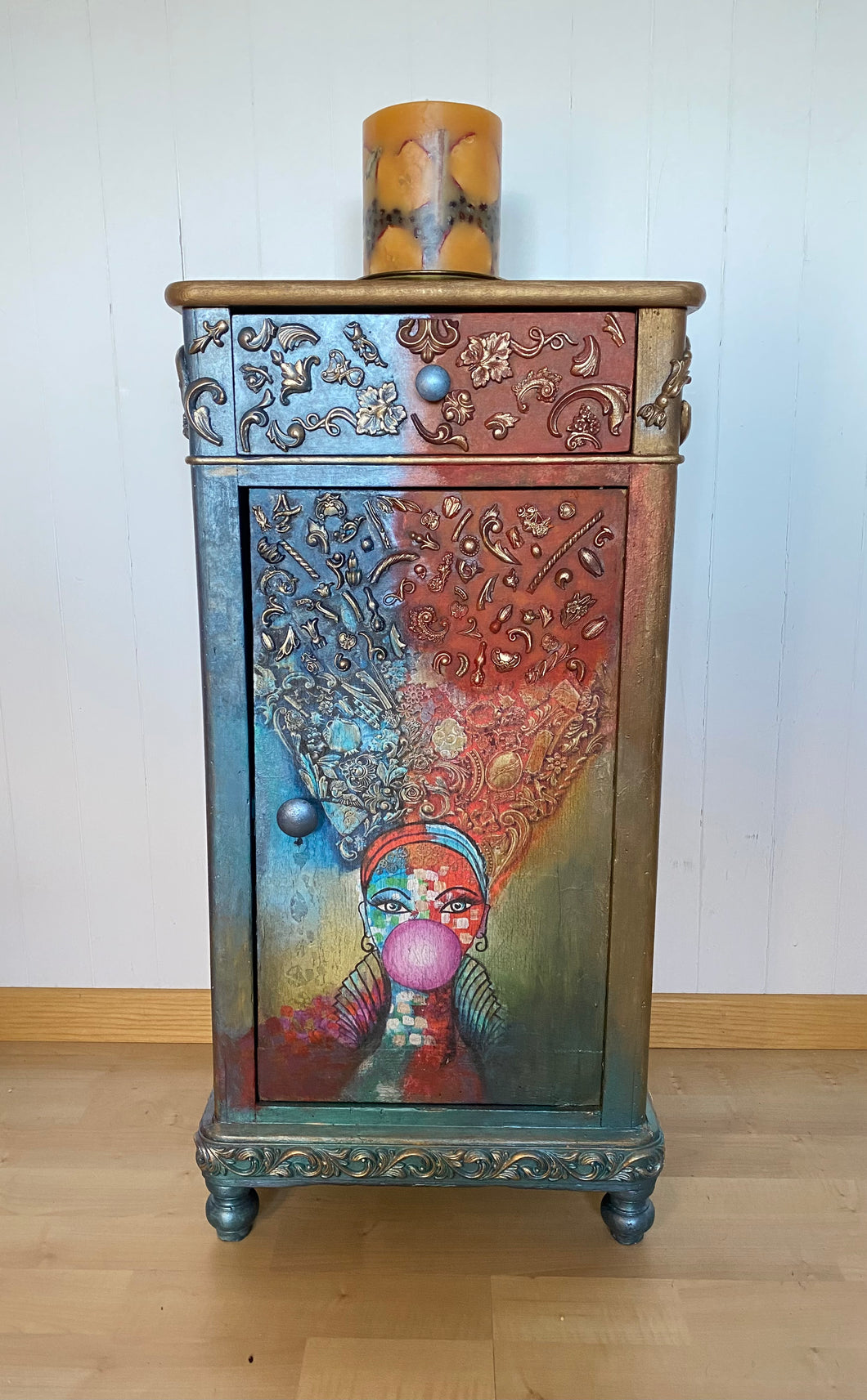 Funky Bedside Table - Revivals